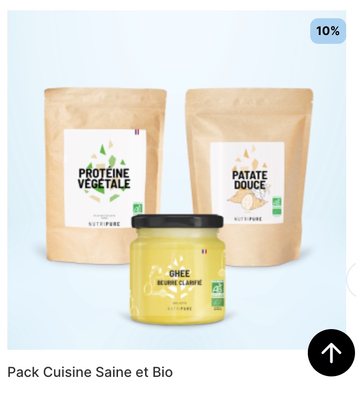 Pack cuisine saine et bio
