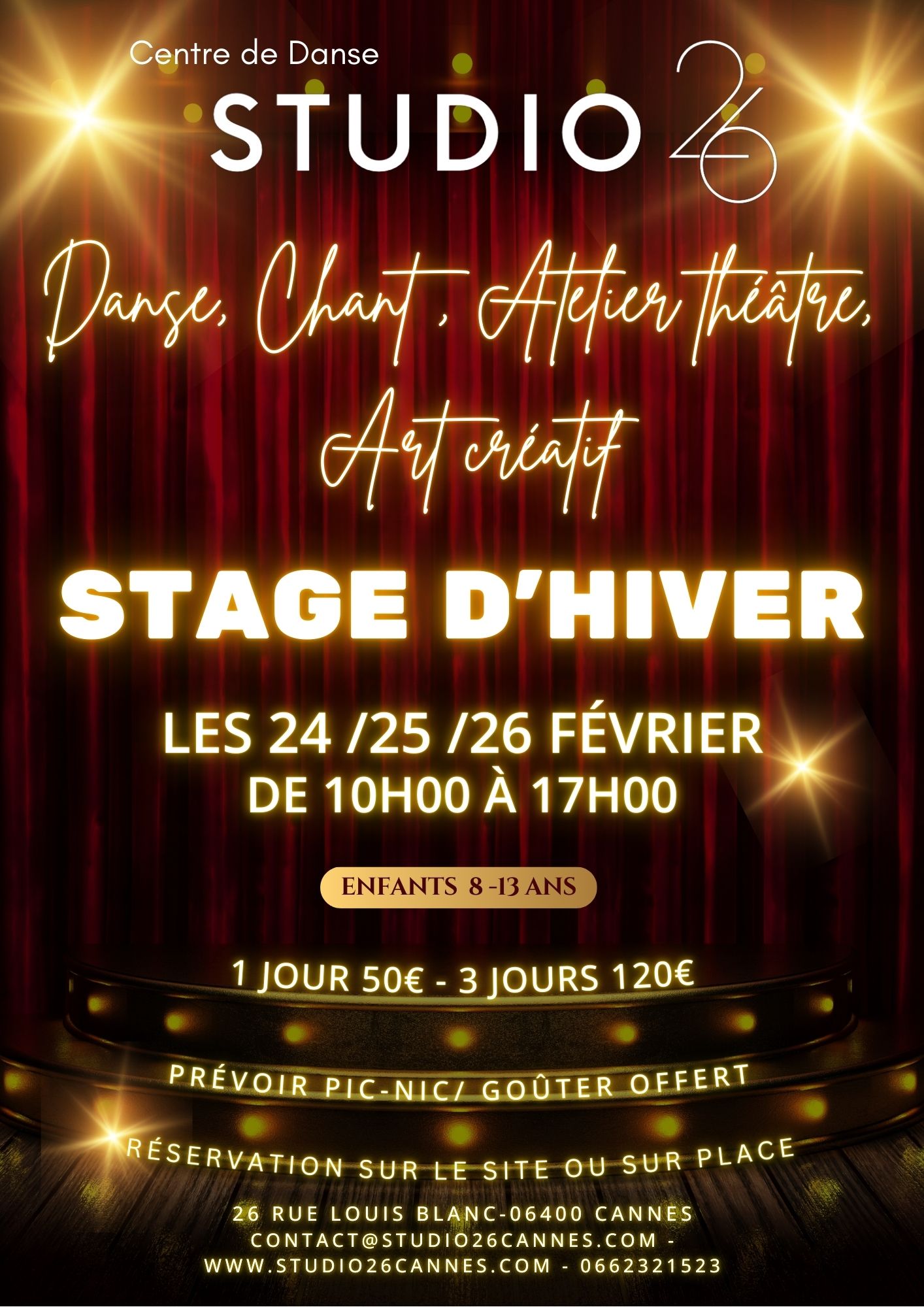 Stage d'hiver 8-13 ans 1 jour 25/02 Photo