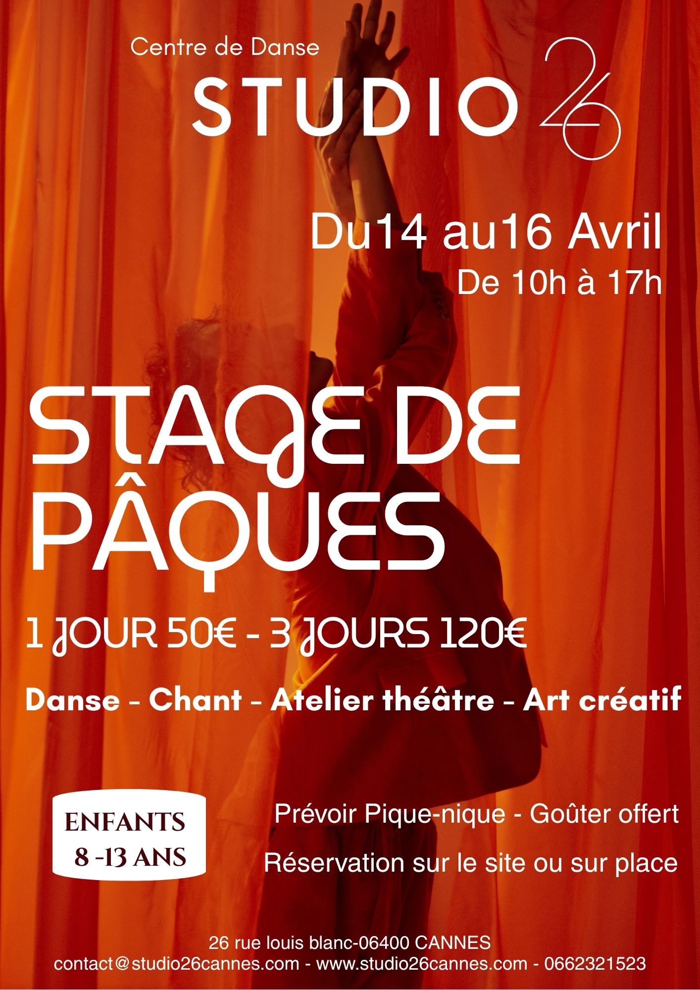 Stage de paques 8-13 ans 1 jour le 16/04 Photo