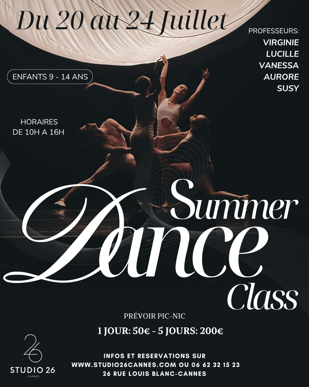 stage de danse été du 20 au 24 juillet 9-14 ans - vendredi 24  juillet Photo