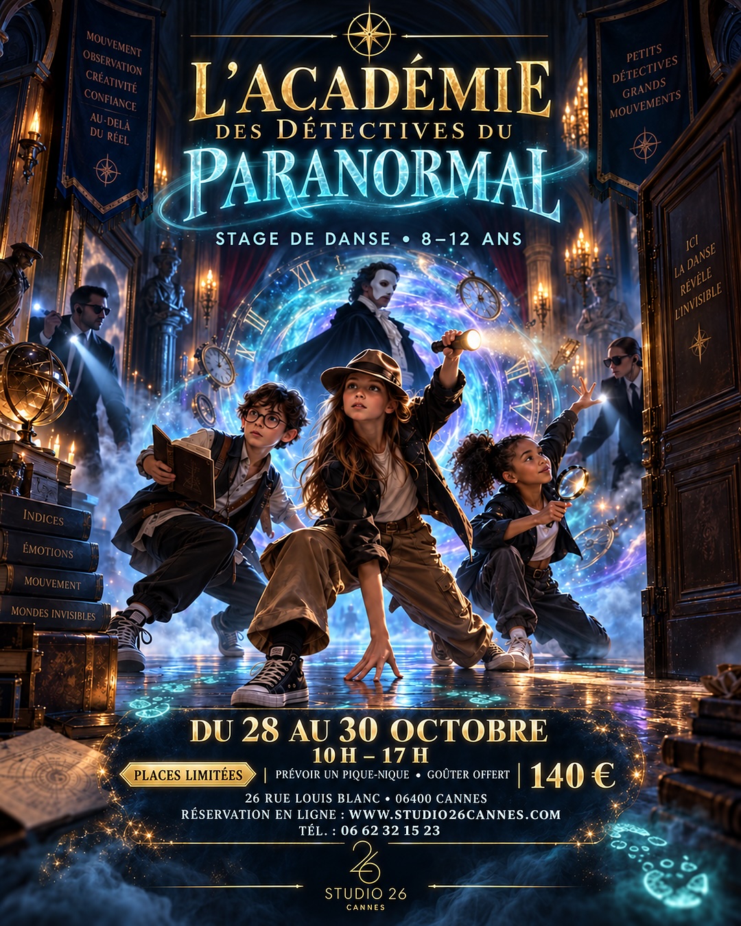 Stage danse 8-12 ans : l'académie des détectives du paranormal Photo